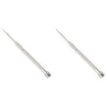 2X Taschen-Anreißwerkzeug, Hartmetall-Stahl-Metall-Gravierstift mit Hartmetallspitze für Schweiß-/Glas-/Metall-Markierungswerkzeug
