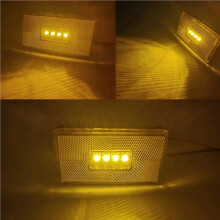 10Pc 24V Truck 4LED Side Light 2052119 for 5 6 Series P R Cabs G T S Series Truck Amber Indicator LED Lamp