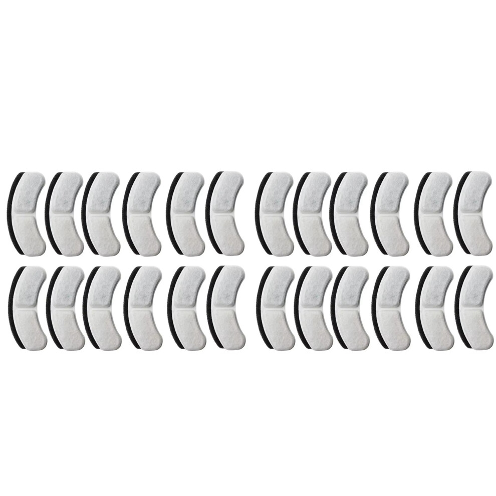 24Pcs Cat Water Fountain Filters Pet Water Dispenser Filter Cartridges Cat Dog Feeding And Watering Supplies 6034170082720