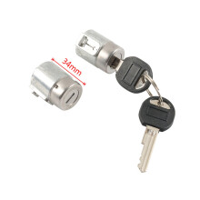 2X Poignées de Porte Extérieures avec Clés de Cylindre de Serrure pour Suburban Tahoe C1500 1995-2000 pour Yukon 15742229 15742230