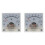 2X Voltmeter 91C4 for Voltmeter Analog Panel Meter Mechanical Type 5V Style 1