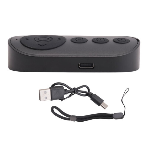 2X Wireless Camera Remote Control with Zoom for  & Android, for Photo & Video, Smartphone Remote Clicker