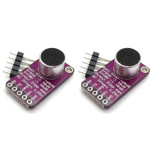 2X MAX9814 Microphone Amplifier Module MIC Microphone Sound Amplification for Audio Projects and Sound Systems