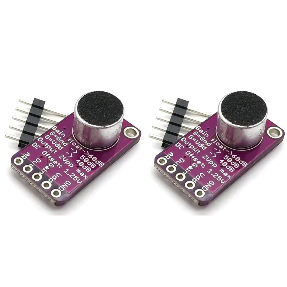2X Max9814 Microphone Amplifier Module Mic Microphone Sound Amplification For Audio Projects And Sound Systems 6031732444422