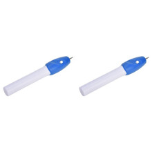 2X Portable Plastic Engraving Pen Reliable, Electric Carving Pen for Blessing Tags for Pet Tags Behangroller