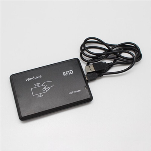 3X RFID  Card Reader with USB Port, 13.56MHz IC Card, Contactless Sensitivity, Support Window System Linux