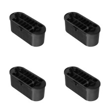 4X Buchse für Wagenheber Hinten 4M0802847B für Q7 4M 2015-2024 Autozubehör