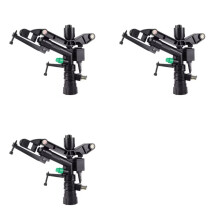 3pcs 1 Inch Female Thread Plastic 360 Long Rocker Sprinkler Garden Farm Orchards Greenhouse Irrigation Nozzles