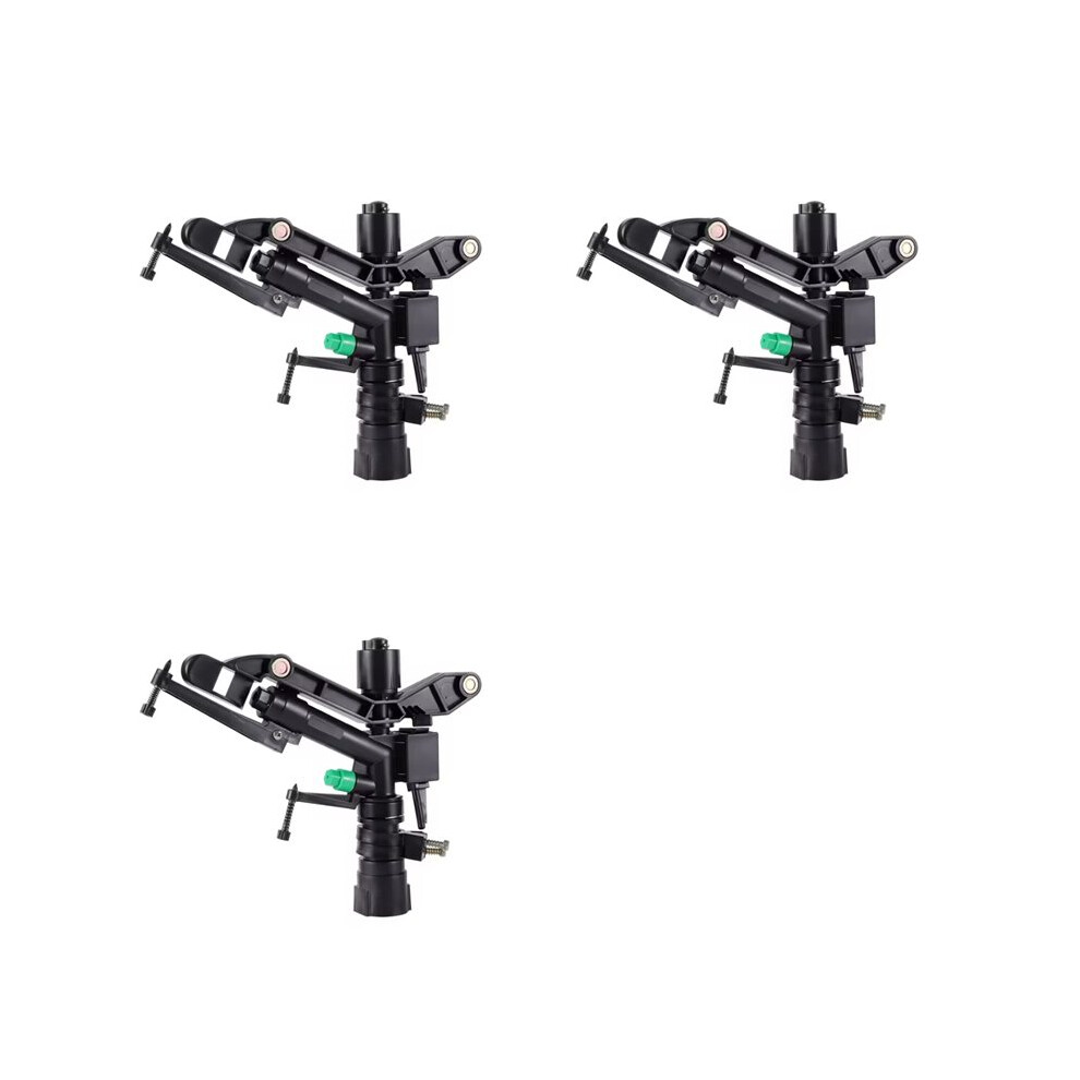 3Pcs 1 Inch Female Thread Plastic 360 Long Rocker Sprinkler Garden Farm Orchards Greenhouse Irrigation Nozzles 4711840197626