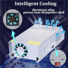 2X 60V 20A 1200W Voeding 110V AC Naar 60V Omvormer 20A 1200W Schakelende Voeding Transformator voor Aandrijfsensor