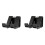 2X Hook Bracket with Leveling Device for  Xss Gamepad Universal Wall Mount Bracket for /PS5 Gamepad Black 1