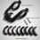 3X Bicycle Light Holder Mount Bike Headlight Extension Bracket Stand MTB Headlight Handlebar Central Mount 8