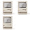 3X New Maclock Retro Clock Creativity Alarm Clock Student Specific Wake  Artifact Desktop Decor Computer Keyboard 1