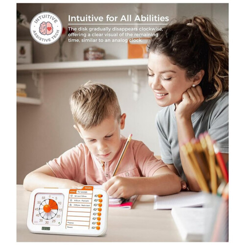 3X 3-in-1 Visual ADHD Timer for Kids & Adults with Planning Board, Task Timer, Chore Chart & Visual Schedule Planne 1