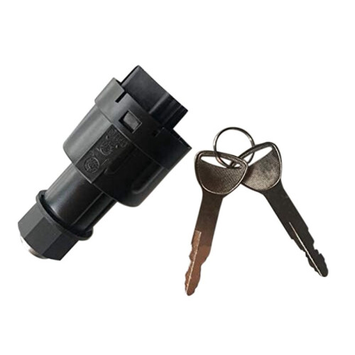 5X 57590-23333-71 Ignition  with 10 Keys for  Forklift 4P Ignition  Lock Cylinder 1