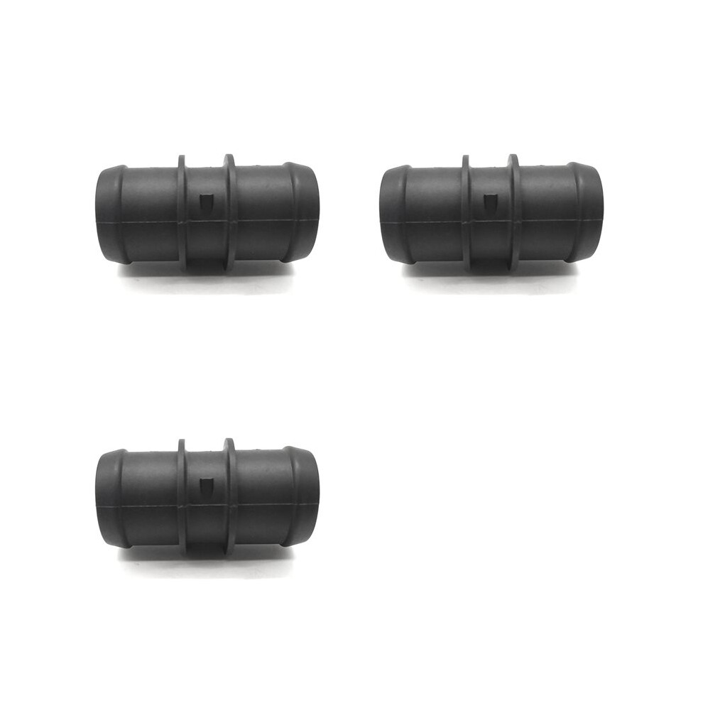3X Water Hose Connector With Bleeder Screw 17127515502 For Cooper 2002-2008 Black 6031183668576