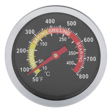 BBQ Thermometer Gauge 3.2 Inch Smoker Temperature Gauge 50800F Easy Read Dial for Grill