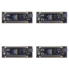 4X Carte Adaptateur PCIe 4.0 X16 Vers SFF-8654 8i. Carte Riser Compatible avec pour la Carte Mère (Séparation X4+X4).