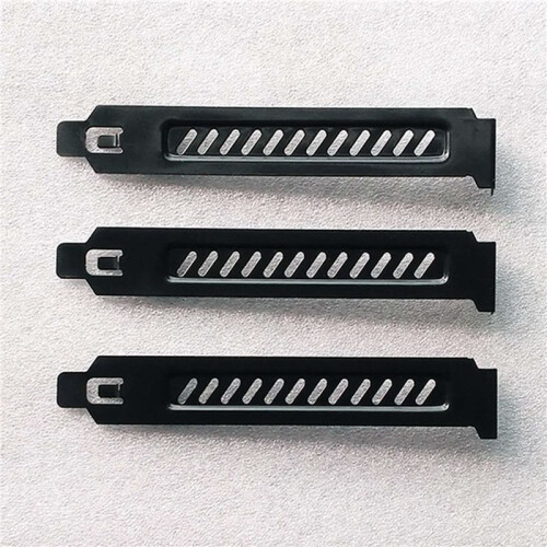 20 Stück PCI-Steckplatzabdeckung Staubfilter-Blindplatine Lüfter Staubfilter Belüftung PC-Computergehäuse mit Schrauben