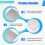2X Crypto Seed Phrase Storage, Bitcoin Seed Plates, Fireproof Waterproof Recovery Backup,Seed Phrase Plates 9
