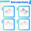 2X Crypto Seed Phrase Storage, Bitcoin Seed Plates, Fireproof Waterproof Recovery Backup,Seed Phrase Plates 10