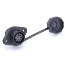 3X SP13 Waterproof Connector IP68 6 Pin Cable Connectors Male/Female Plug and Socket Nut/Flange/Docking