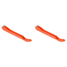2X Outil de Fabrication de Vitraux à Main, Outil Portable en Feuille de Cuivre, Kit Pratique de Fabrication de Vitraux, Orange