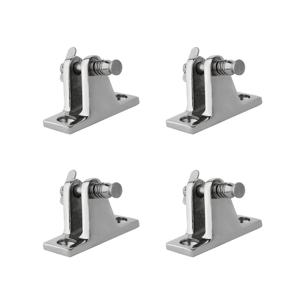 4X 316 Stainless Steel Deck Hinge 60 Removable Pin Marine Bimini Top Fitting Boat Accessories Marine Hardwares 6031974535605