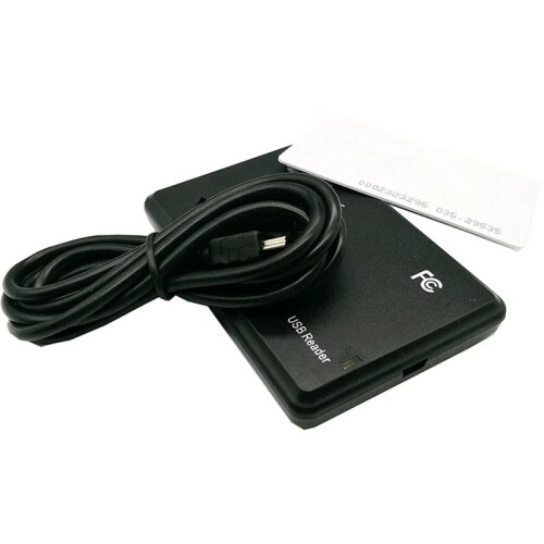 3X RFID  Card Reader with USB Port, 13.56MHz IC Card, Contactless Sensitivity, Support Window System Linux 1