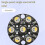 2X SK6812 RGBW Round Full Color Black Single Point Single Control Ring Development Board 7 Bit DC5V 4