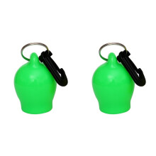 2X Scuba Dive Regulator Octopus Holder Bocchino Cover Scuba Diving Skum  Regolatore Accessori per Immersione,Verde