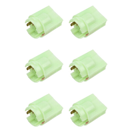 6X 63218355883 for  X6 E71 E30 E34 E38 E61 Brake Tail Light Lamp Holder 1156 BA15S Bulb Socket Accessories 1
