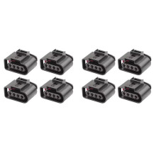 8pcs for 4B0973724 Car Ignition Coil Plug Connector Repair Kits Auto Harness Plug Terminal Removal Tool