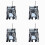 4X Battery Protection Board with Equalizer Circuit for  18650 Power Tool 21V Battery Pack Protection Circuit Board 1