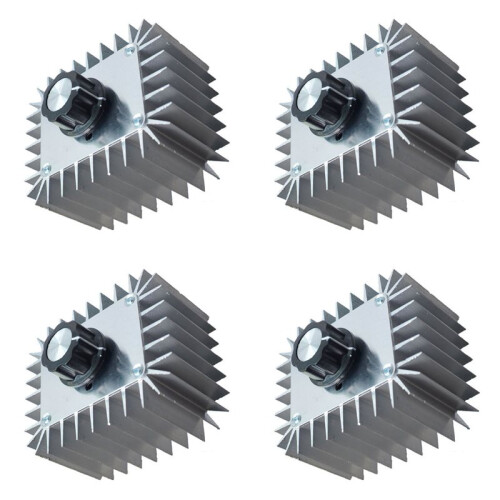4X AC 220V 5000W SCR Voltage Regulator Motor Speed Controller Light Dimming Dimmers Thermostat 5000W