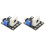 2X WCS1800 3-5V Hall Current Sensor Adjustable DC100A 70A 35A Short over-Current Detector Protection Module 1