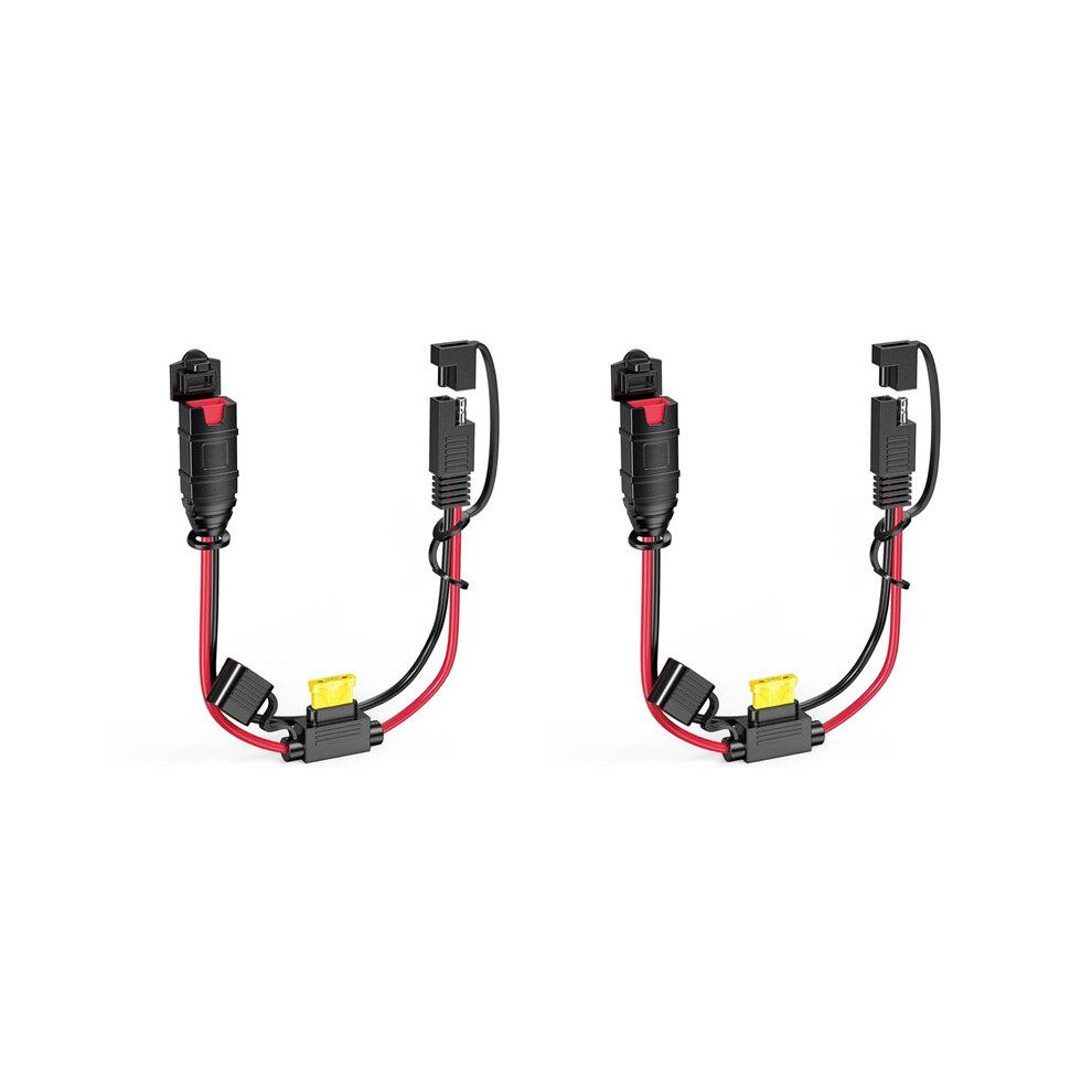 Photos - Electrical Wire & Cable 2X SAE Extension Cord for Genius Battery Chargers,14AWG Heavy Duty SAE Connector Cable, 20A Fuse Waterproof Plug