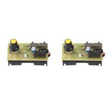2X Radio con Auriculares Multibanda FM/MW/SW de 87-108 MHz. Módulo de Radio FM/MW/SW para Bricolaje. Piezas Didácticas para Producción.