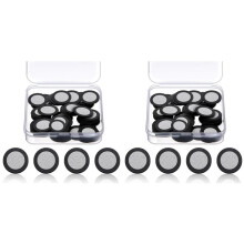 200 Stuks 3D Magnetische Tracking Dot voor Scannerscanreferentiepuntmarkering (Binnen 12,0 mm, Buiten 19 mm)