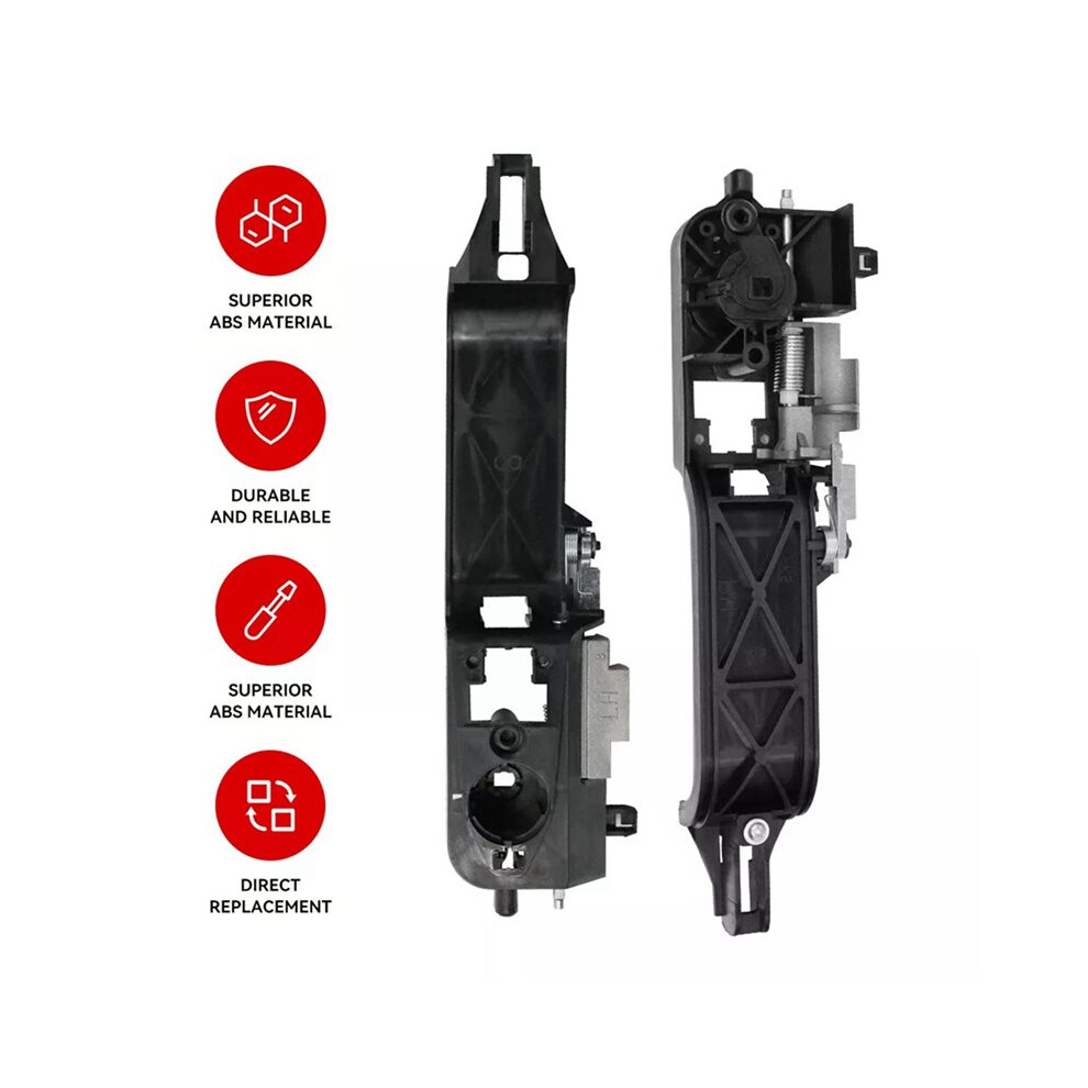 2Pair Exterior Door Handle Base Reinforcement For Focus 08-11 8S4z-5426685-B 8S4z-5426684-B Front Handle Base 6032370649347