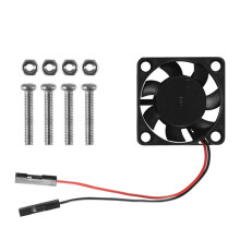12PCS Brushless CPU Cooling Fan Heatsink Cooler Radiator 3.3V 5V for Raspberry Pi4 Pi3 B+, Pi 3, Pi 2, Pi 1 B+