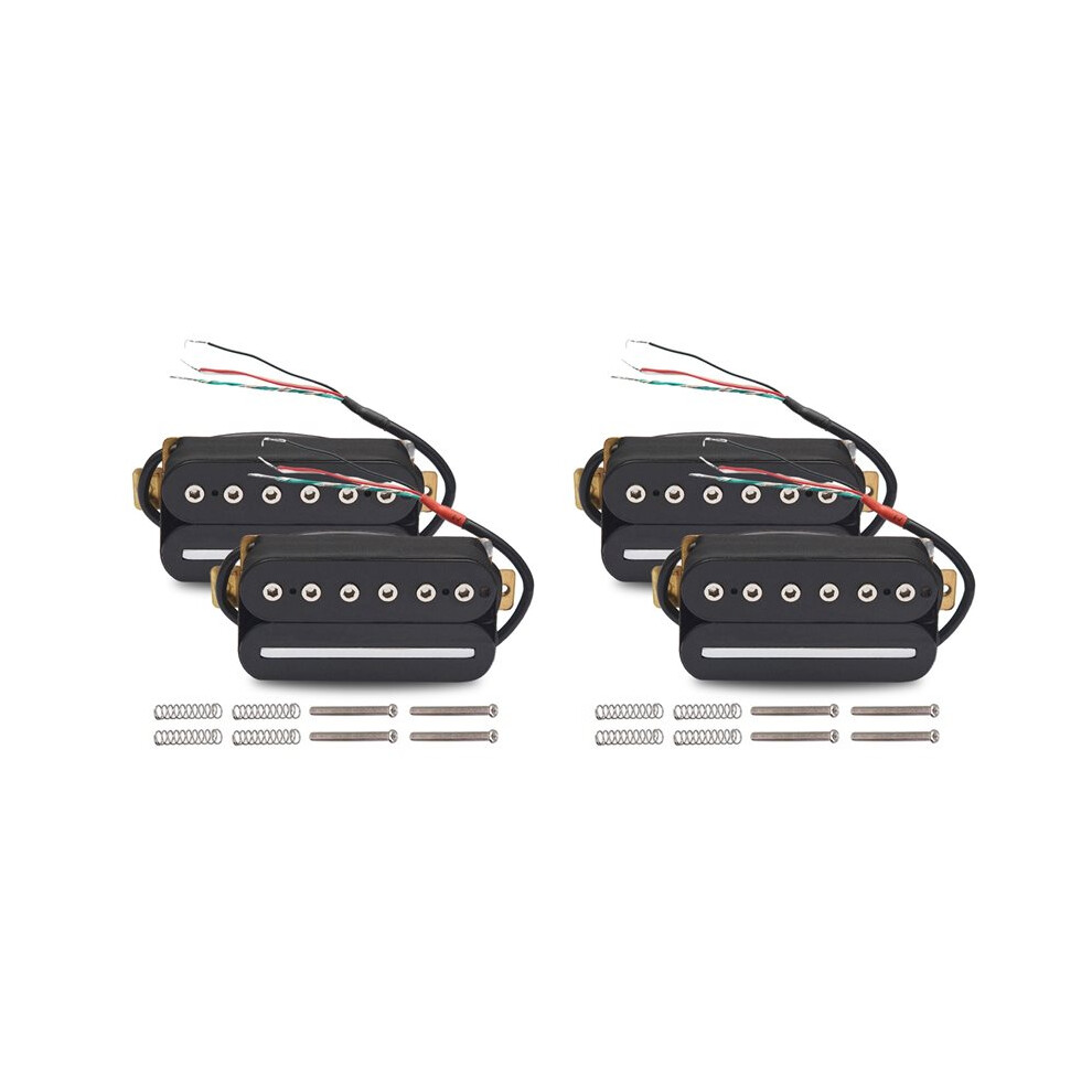 4Pcs Electric Guitar Humbucker Adjusting Dual Coil Guitar Pickup Electric Guitar Pickups 4713105198393