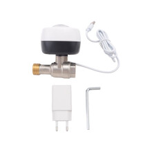 2X WIFI Valve Controller APP Afstandsbediening Waterafsluiter Draadloze Geautomatiseerde Kogelkraan voor EWeLink EU-Stekker DN15