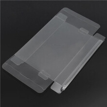 40 Teile / Los Klare PET Kunststoff Box Schutz Hüllen Hüllen Abdeckung Hülle Trim für SNES N64 CIB Boxed Spiel Kassetten Box