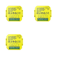 3X Tuya  Life Dry Contact Relay WiFi Module  Timer App Remote Control 5A DC12V 24V AC100-240V