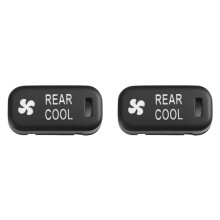 2X 84661-60090 for Land 1998-2007 Car Cooler Control Knob