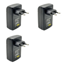 3X 48V Gigabit PoE-Injector PoE 48V/0,5A Uitgang IEEE 802.3af/At Passieve PoE+ 10/100/1000Mbps EU-Stekker