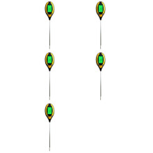 5X 4 in 1 Soil PH Meter Moisture/Temp/Soil PH Tester Sunlight Intensity Meter for Gardening Plants Farming with Backli