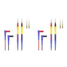 2X RP15 Stainless Steel Lead Wire Anti Freezing Ultra Thin Multimeter Test Leads Cable Universal