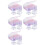 Bead Organizer Box, 5 Large Transparent Box with 150PCS Small Clear Plastic Storage Containers,Portable  Box 2